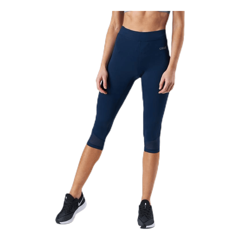 Synergy 3/4 Tights Blue