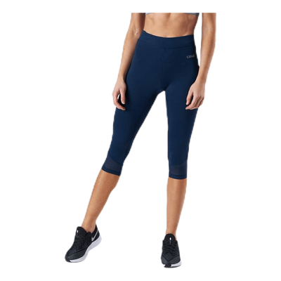 Synergy 3/4 Tights Blue