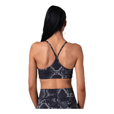 Strappy Sports Bra Grey