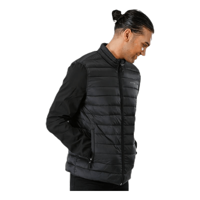 Olle Hybrid Jacket Black