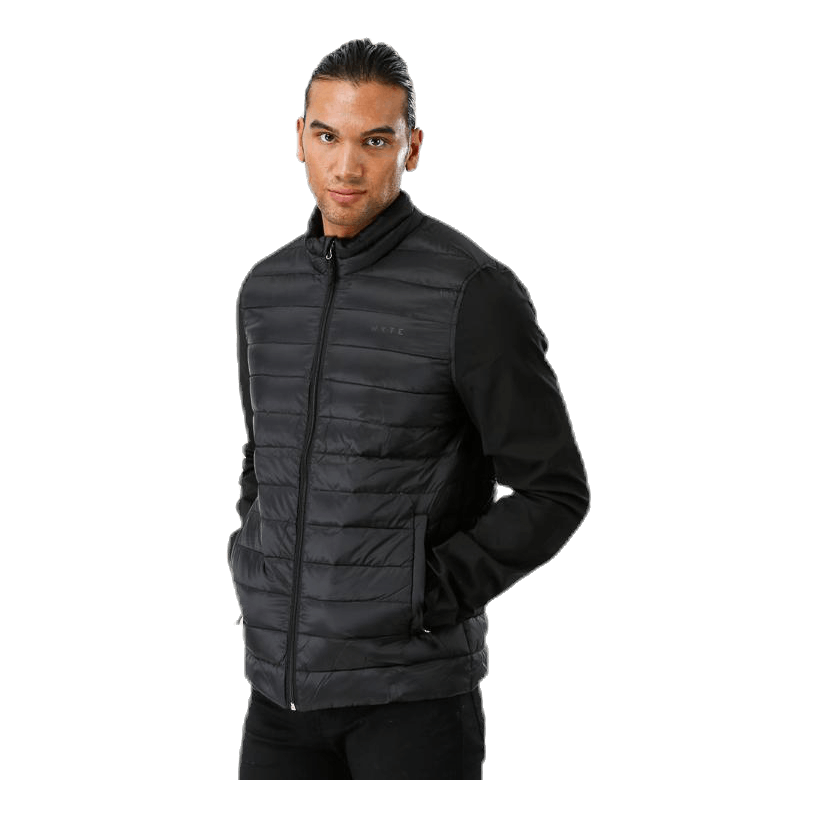 Olle Hybrid Jacket Black