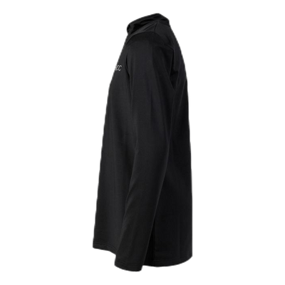 Junior Toby Half Zip Running Black