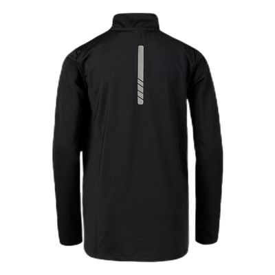 Junior Toby Half Zip Running Black