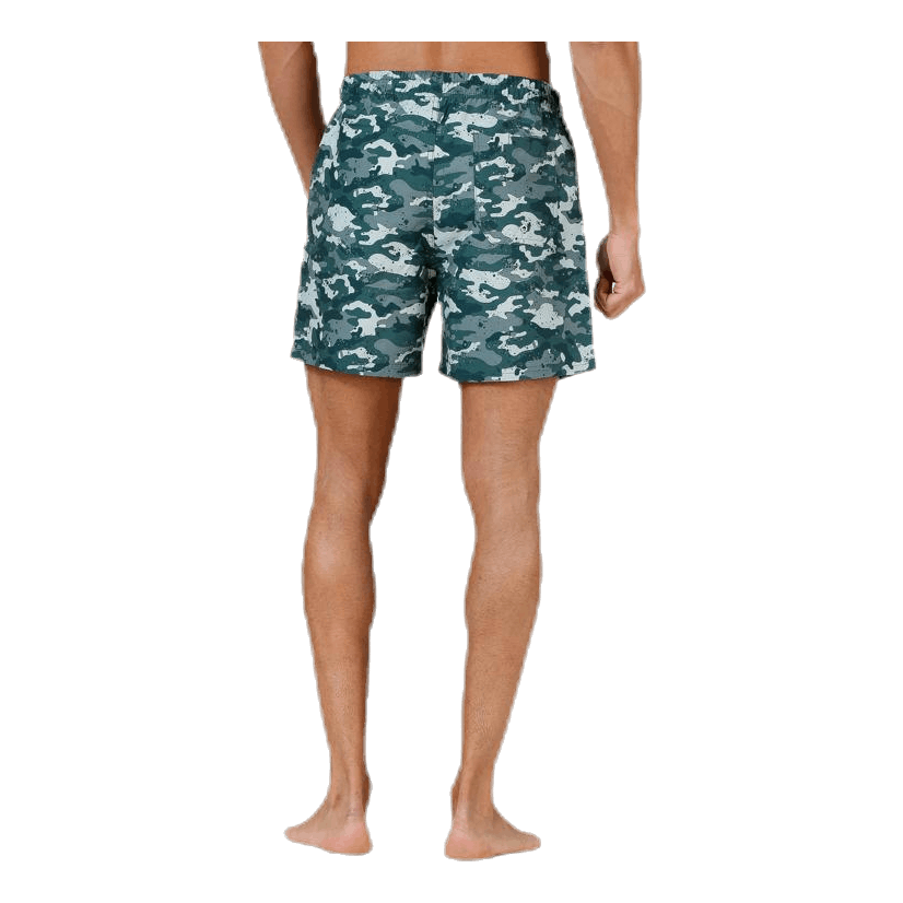 Louie Swim Trunks Patterned/Green