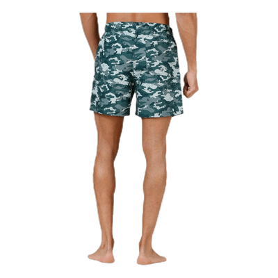 Louie Swim Trunks Patterned/Green