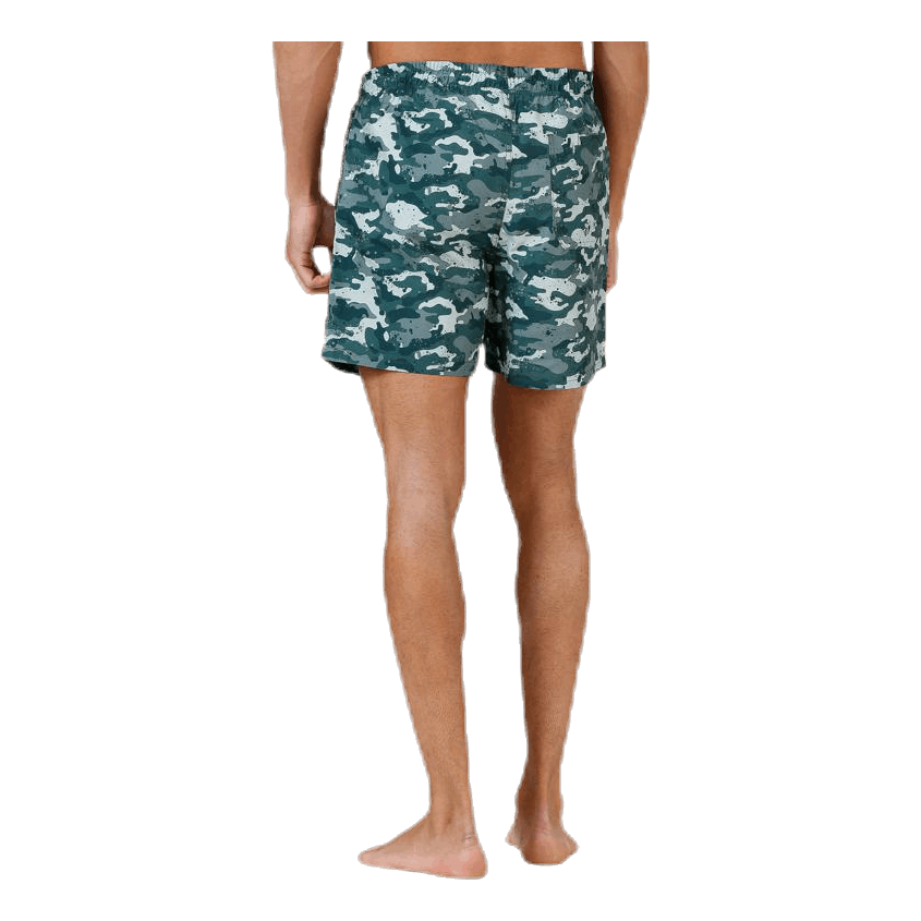Louie Swim Trunks Patterned/Green