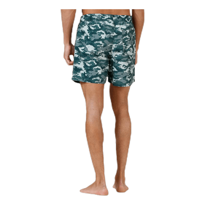 Louie Swim Trunks Patterned/Green