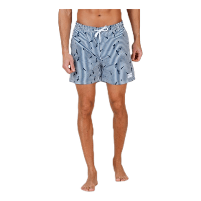 Louie Swim Trunks Blue/Patterned