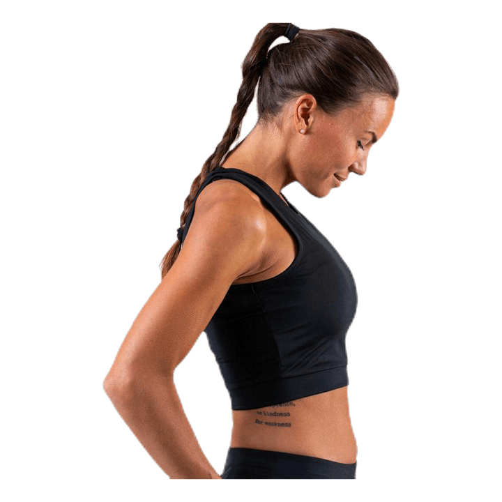 Yin Crop Top Black