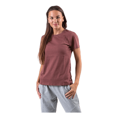 Ebba T-shirt Purple/Brown