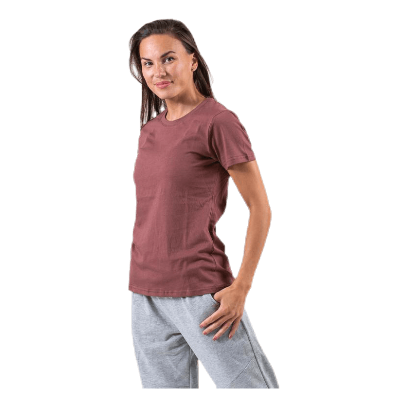 Ebba T-shirt Purple/Brown