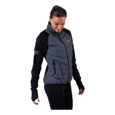 Anja Hybrid Jacket Black