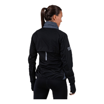 Anja Hybrid Jacket Black