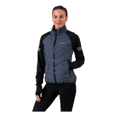Anja Hybrid Jacket Black