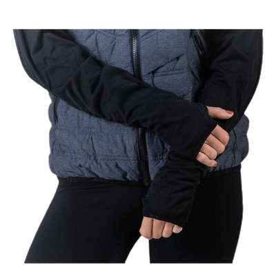 Anja Hybrid Jacket Black