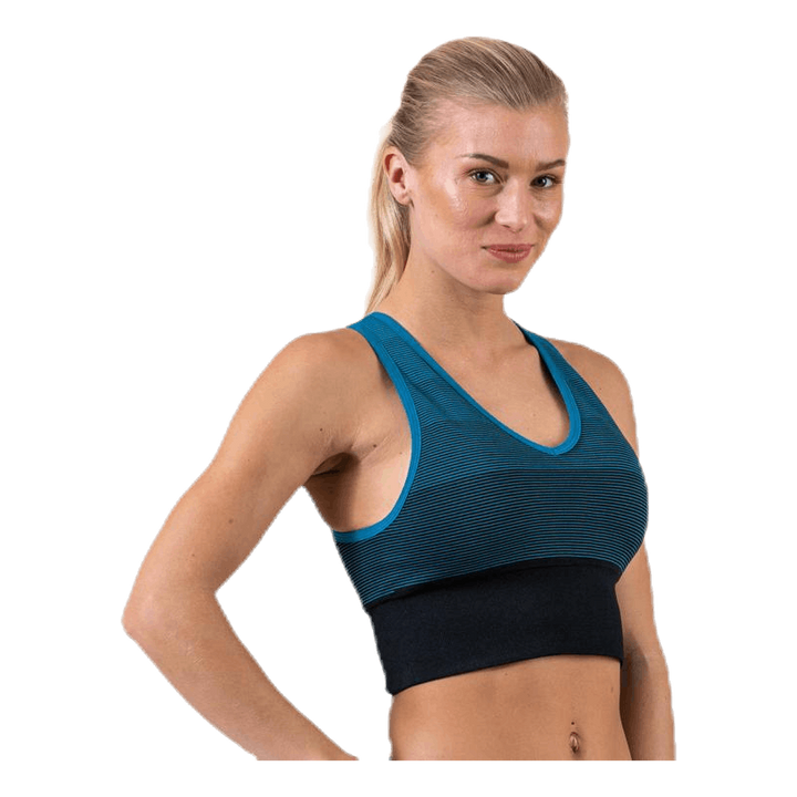 Gradient Seamless Top Blue