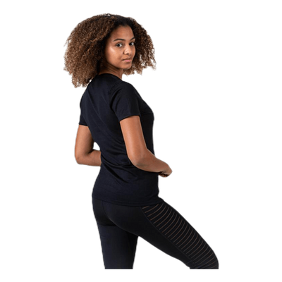 Flora Merino SS Black