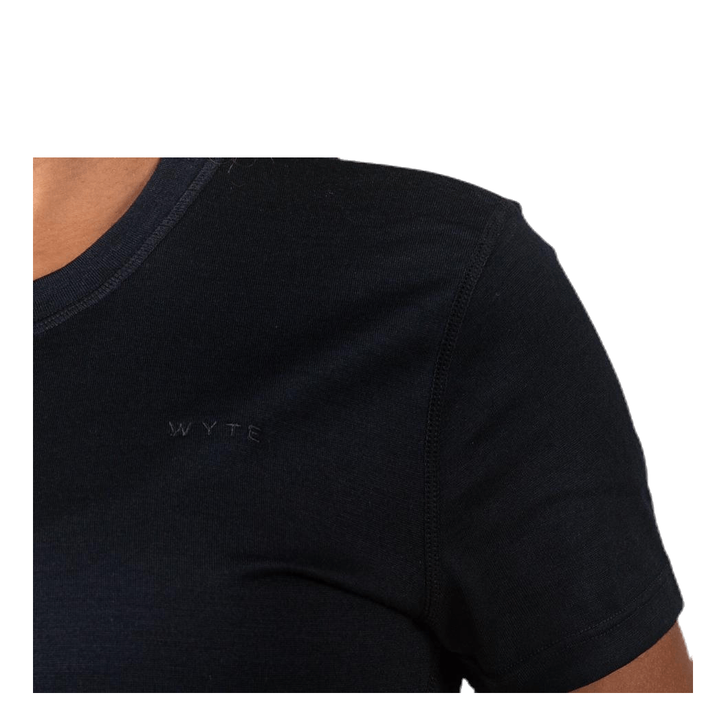 Flora Merino SS Black
