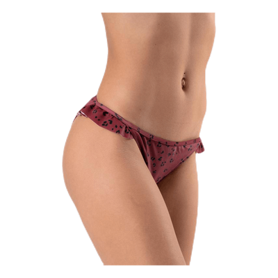 Wikolia Frill Brief Patterned/Red