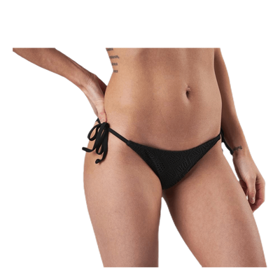 Kalani Crochet Tie Tanga Black
