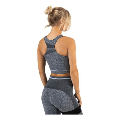 Halley Seamless Bra Black/Grey