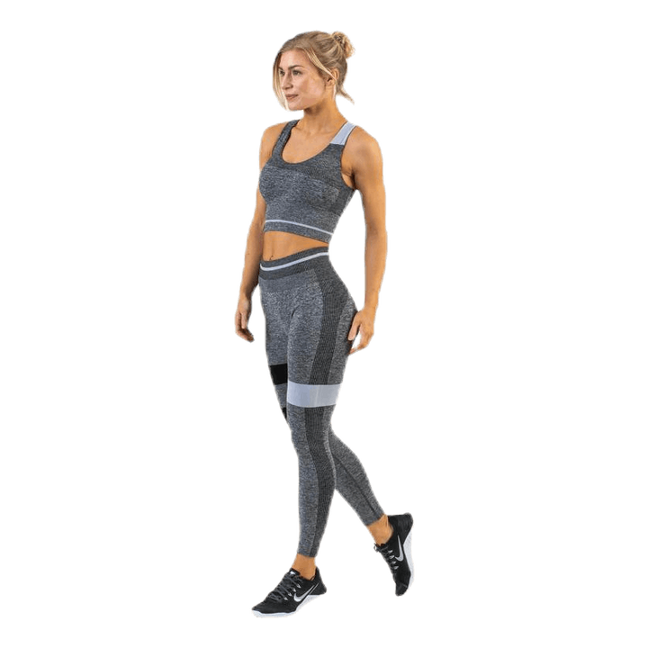 Halley Seamless Bra Black/Grey