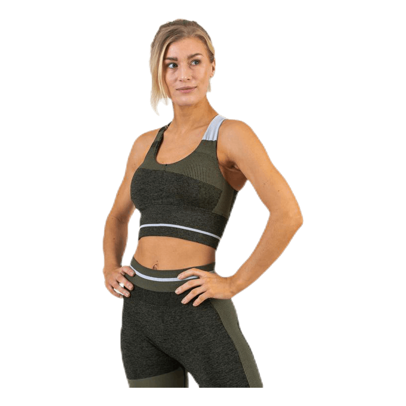 Halley Seamless Bra Green