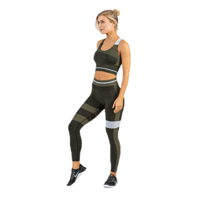 Halley Seamless Tights Green