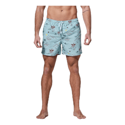 Kai Swim Trunks Blue
