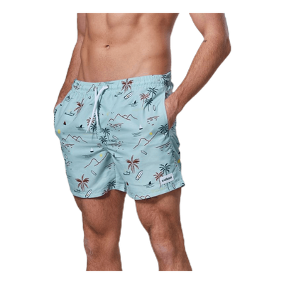 Kai Swim Trunks Blue