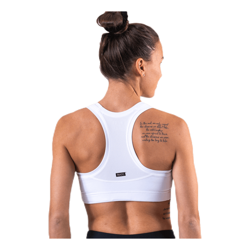 Star Sports Bra White