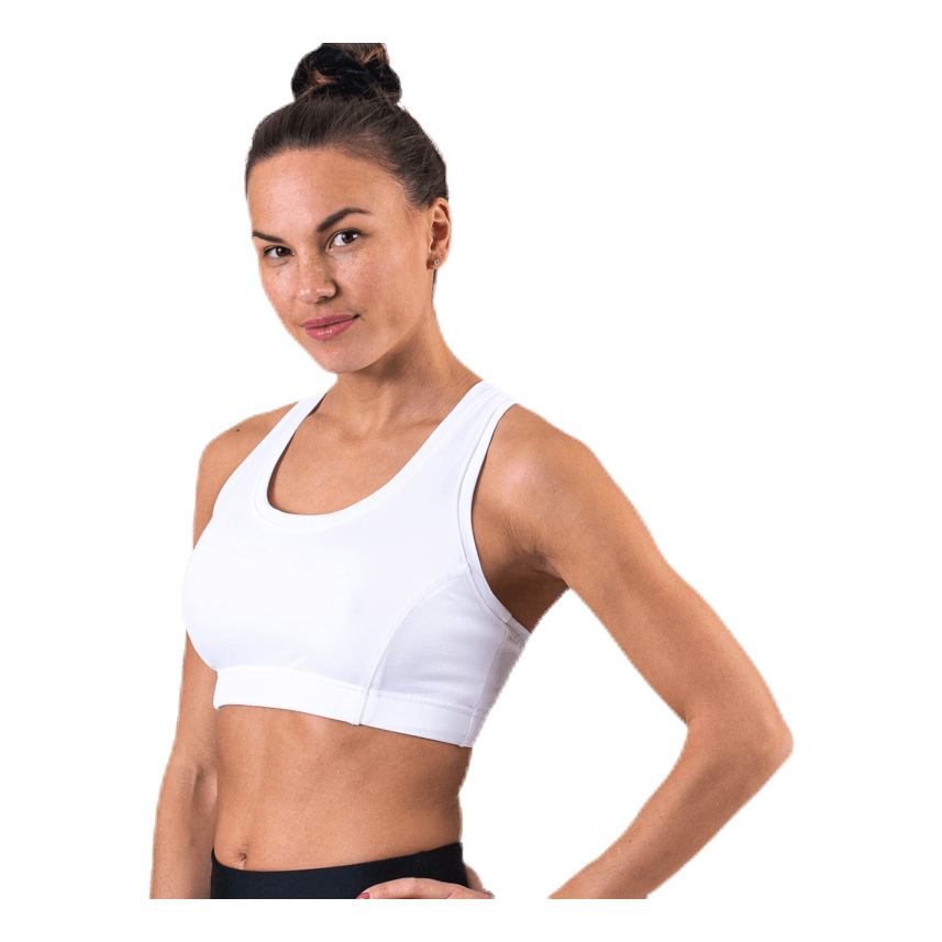 Star Sports Bra White