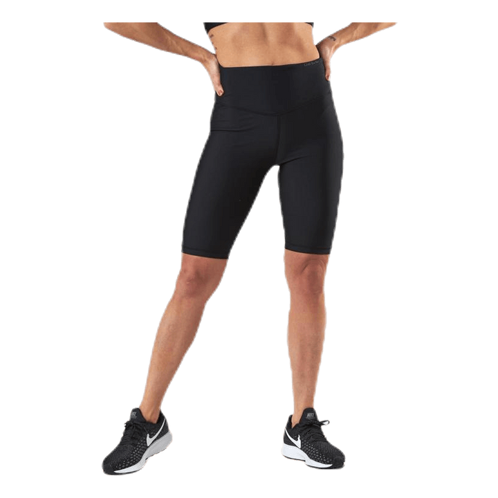 Flatter High Waist Biker Shorts Black