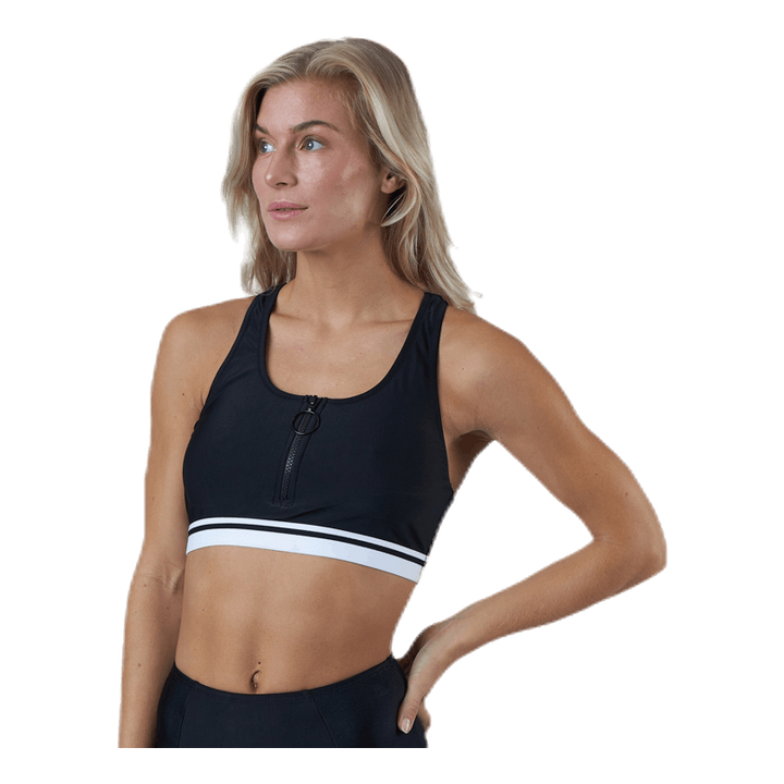 Swim Team Top Black