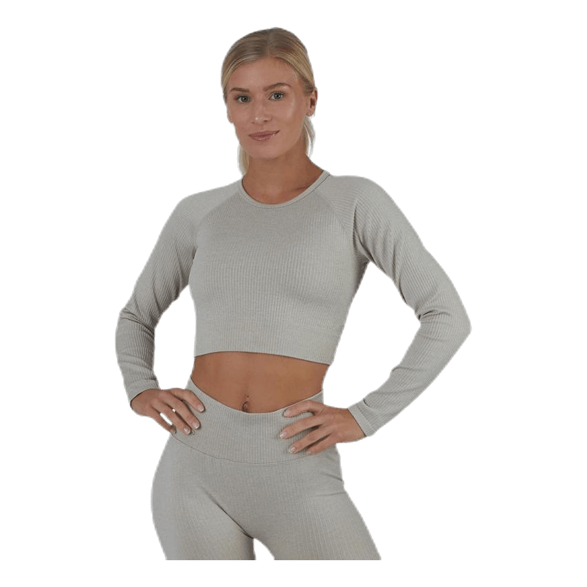 Bonnie Ribbed LS Beige