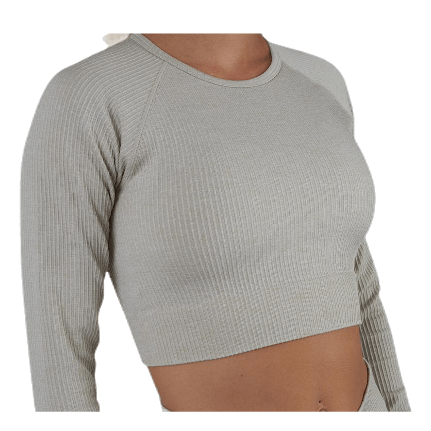 Bonnie Ribbed LS Beige
