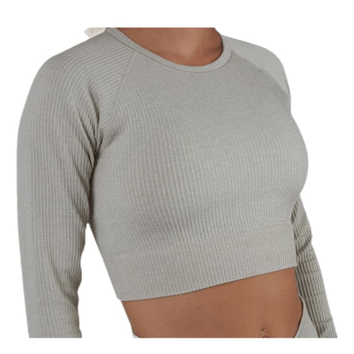 Bonnie Ribbed LS Beige