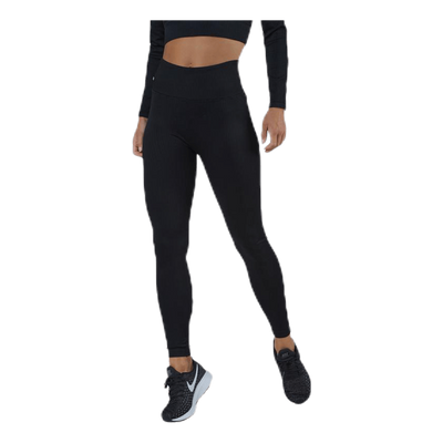 Bonnie Ribbed Tights Black