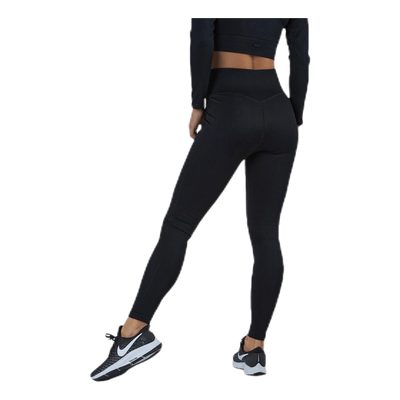 Bonnie Ribbed Tights Black