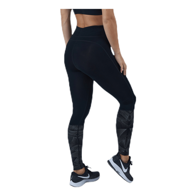Firm Winter Compression Tights Black
