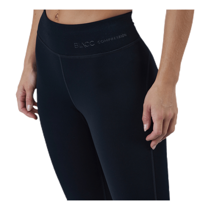 Firm Winter Compression Tights Black