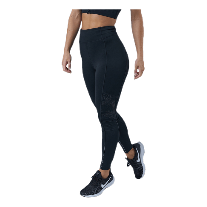 Fast Lane Winter Tights Black/Silver