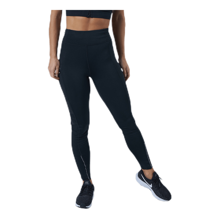 Fast Lane Winter Tights Black/Silver
