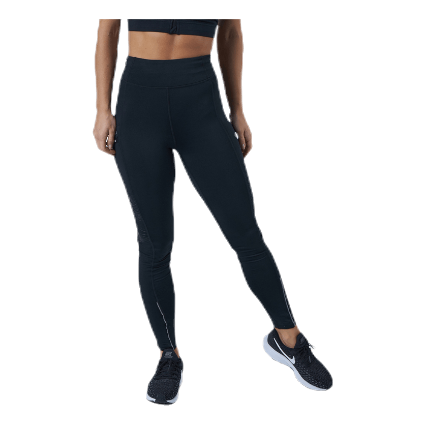 Fast Lane Winter Tights Black/Silver