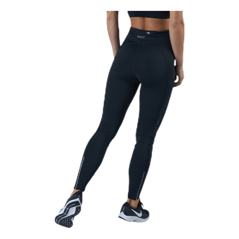 Fast Lane Winter Tights Black/Silver