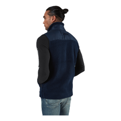 Titus Pile Vest Blue