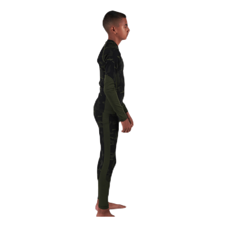 Junior Seamless 1st Layer Set Patterned/Green