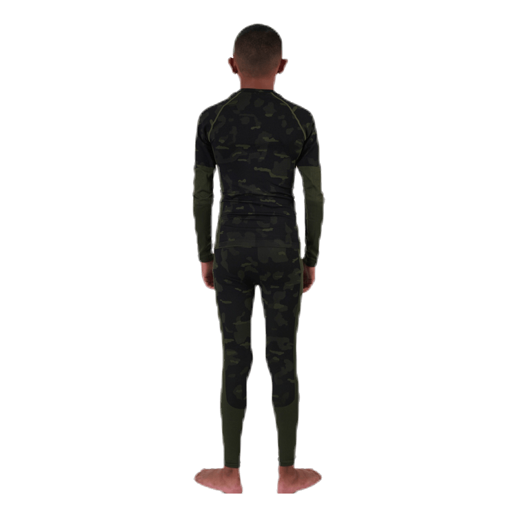 Junior Seamless 1st Layer Set Patterned/Green