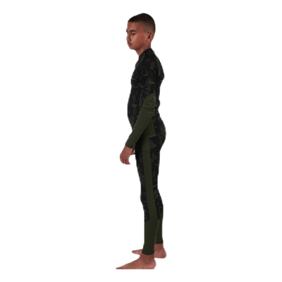 Junior Seamless 1st Layer Set Patterned/Green