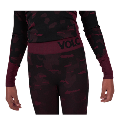 Junior Seamless 1st Layer Set Patterned/Red